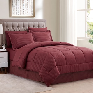Foto 1 | Foto 1 | Cama En Bolsa De La Colección Sweet Home Dobby Stripe Twin - Venta Internacional.