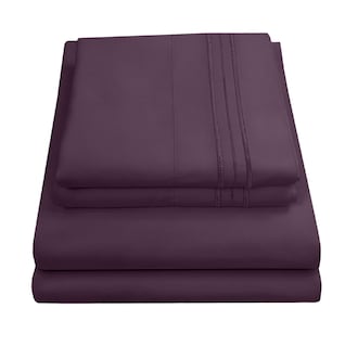 Foto 1 | Foto 1 | Sábanas Sweet Home Collection Supreme Queen Purple - Venta Internacional.