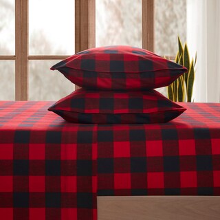 Foto 2 | Foto 2 | Sábanas De Franela, Colección Sweet Home, Buffalo Check Plaid - Venta Internacional.