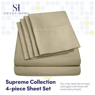 Foto 2 | Foto 2 | Juego De Sábanas Sweet Home Collection 1500 Supreme Twin Xl Sage - Venta Internacional.