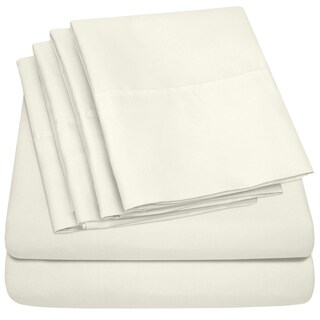 Foto 1 | Foto 1 | Sábanas Sweet Home Collection 1500 Supreme King Ivory - Venta Internacional.