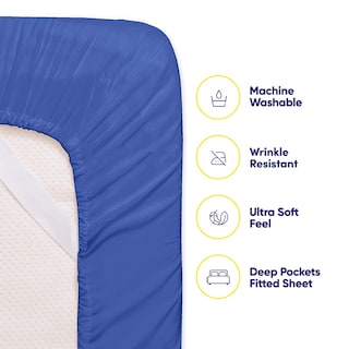 Foto 3 | Foto 3 | Juego De Sábanas Sweet Home Collection 1500 Supreme Rv Short Queen - Venta Internacional.