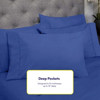 Foto 5 | Foto 5 | Juego De Sábanas Sweet Home Collection 1500 Supreme Rv Short Queen - Venta Internacional.