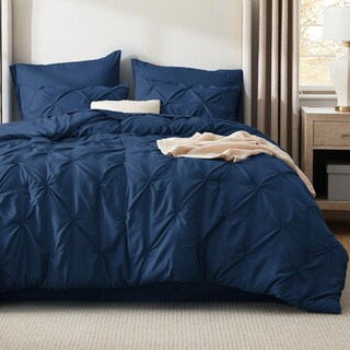 Foto 2 | Foto 2 | Juego De Edredón Bedsure King Size 7 Piezas, Color Azul Marino - Venta Internacional.