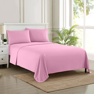 Foto 1 | Foto 1 | Juego De Sábanas Sweet Home Collection 1800 Supreme Twin Pink - Venta Internacional.