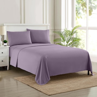 Foto 1 | Foto 1 | Juego De Sábanas Sweet Home Collection 1800 Supreme Twin Xl Plum - Venta Internacional.