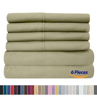 Foto 6 | Foto 6 | Juego De Sábanas Sweet Home Collection Supreme 1500 Split King - Venta Internacional.