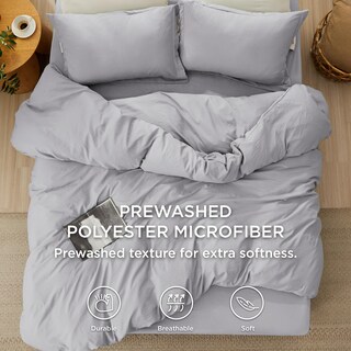 Foto 3 | Foto 3 | Juego de Cama Bedsure Queen con Sábana Bajera - Venta Internacional