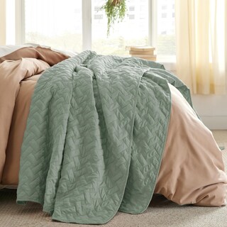 Foto 2 | Foto 2 | Colchas Ligeras Quilt Bedsure Queen Size Verde Salvia - Venta Internacional