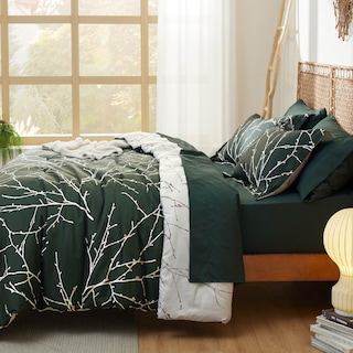 Foto 6 | Foto 6 | Juego de Edredón Bedsure Queen Floral Green 7 Piezas - Venta Internacional