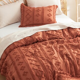 Foto 5 | Foto 5 | Juego de Edredón Queen Bedsure Terracota - Venta Internacional