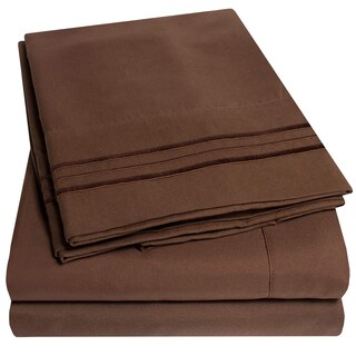 Foto 1 | Foto 1 | Juego De Sábanas Sweet Home Collection 1500 Supreme Queen Brown - Venta Internacional.