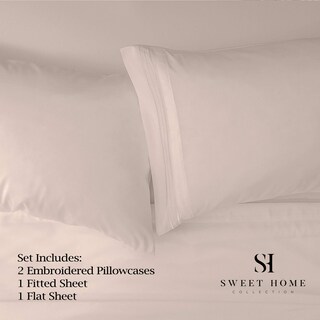 Foto 2 | Foto 2 | Juego De Sábanas Sweet Home Collection 1500 Supreme Queen Beige - Venta Internacional.