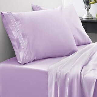 Foto 1 | Foto 1 | Juego De Sábanas Sweet Home Collection 1800 Supreme Twin Lavender - Venta Internacional.