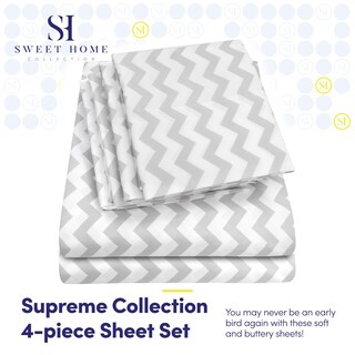 Foto 2 | Foto 2 | Sábanas Sweet Home Collection 1500 Supreme, Tamaño Doble - Venta Internacional.