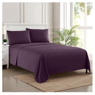 Foto 1 | Foto 1 | Juego De Sábanas Sweet Home Collection California King Purple - Venta Internacional.