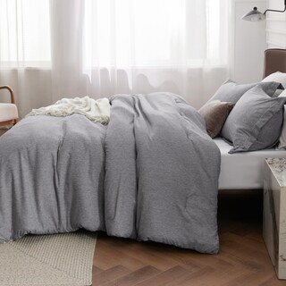 Foto 2 | Foto 2 | Juego de Edredón Bedsure Oversize King Gris Oscuro 3 Piezas - Venta Internacional