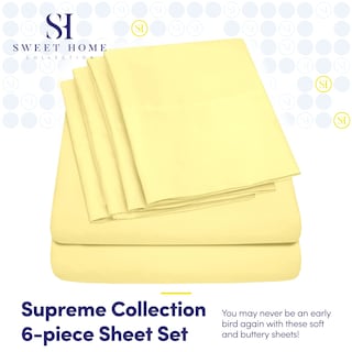 Foto 2 | Foto 2 | Sábanas Sweet Home Collection, 6 Unidades, 1500 Supreme King - Venta Internacional.