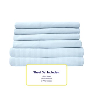 Foto 4 | Foto 4 | Sábanas Sweet Home Collection 1500 Supreme Twin Blue - Venta Internacional.