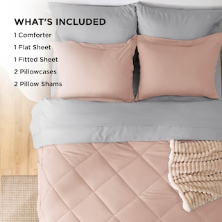 Foto 6 | Foto 6 | Juego de Cama Bedsure Queen Edredón Reversible 7 Piezas - Venta Internacional