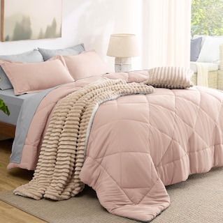 Foto 7 | Foto 7 | Juego de Cama Bedsure Queen Edredón Reversible 7 Piezas - Venta Internacional