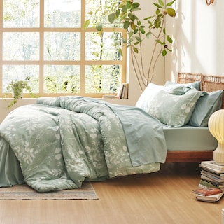 Foto 6 | Foto 6 | Juego de Edredón Bedsure Queen Con Estampado Floral Verde Salvia 7 Piezas - Venta Internacional