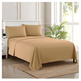 Foto 1 | Foto 1 | Juego De Sábanas Sweet Home Collection 1800 Supreme Twin Xl Taupe - Venta Internacional.