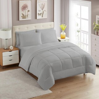 Foto 1 | Foto 1 | Set De Edredón Sweet Home Collection California King Silver - Venta Internacional.