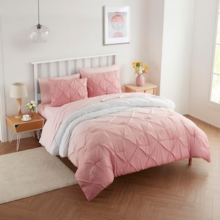 Foto 1 | Foto 1 | Set De Edredón Sweet Home Collection Ombre Pintuck Blush Queen - Venta Internacional.