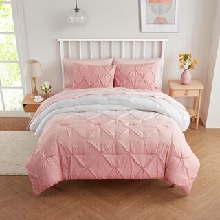 Foto 2 | Foto 2 | Set De Edredón Sweet Home Collection Ombre Pintuck Blush Queen - Venta Internacional.