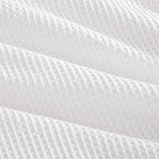 Foto 7 | Foto 7 | Funda De Edredón De Algodón Con Tejido Gofrado, Tamaño King Size, Color Blanco Coco - Venta Internacional.