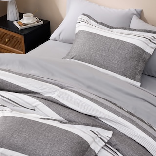 Foto 5 | Foto 5 | Juego De Cama Bedsure Queen Edredón 7 Piezas Gris Escarchado - Venta Internacional