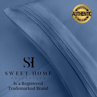 Foto 4 | Foto 4 | Juego De Sábanas Sweet Home Collection 1500 Supreme Queen Blue - Venta Internacional.