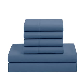 Foto 6 | Foto 6 | Set De Edredón Sweet Home Collection De 7 Piezas Denim Queen - Venta Internacional.