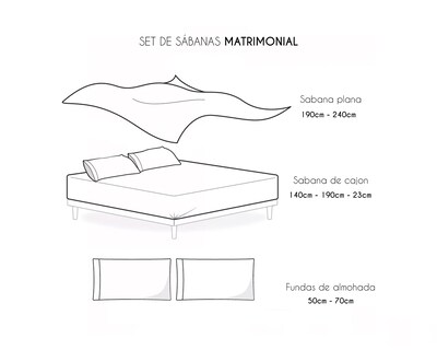Foto 1 | Foto 1 | Juego Sabanas Matrimoniales 2800 Hilos