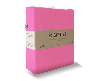 Foto 1 | Foto 1 | Juego de Sábanas de Microfibra Koala Rosa Coral Matrimonial