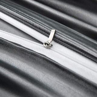 Foto 5 | Foto 5 | Juego De Fundas De Edredón Satinado P Pothuiny Full/queen Size, Gris, 5 Piezas - Venta Internacional.