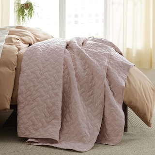 Foto 2 | Foto 2 | Colcha para Cama King, Rosa - Venta Internacional
