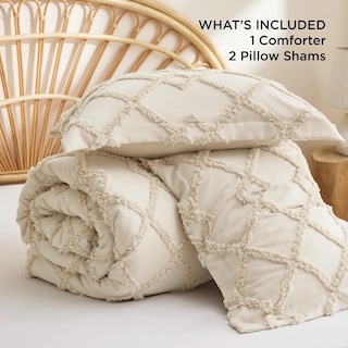 Foto 6 | Foto 6 | Juego de Edredón Bedsure Boho Queen Beige 3 Piezas - Venta Internacional