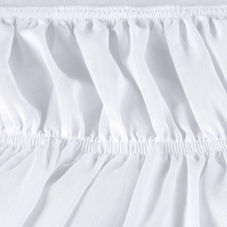 Foto 5 | Foto 5 | Skirt Utopia Bedding Queen, Microfibra Blanca, 40 Cm De Caída - Venta Internacional.
