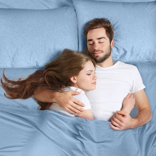 Foto 5 | Foto 5 | Juego De Sábanas Utopia Bedding King Jersey De Algodón Azul Cielo - Venta Internacional.