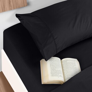 Foto 6 | Foto 6 | Juego De Sábanas Utopia Bedding King Size De Microfibra Cepillada, Color Negro - Venta Internacional.