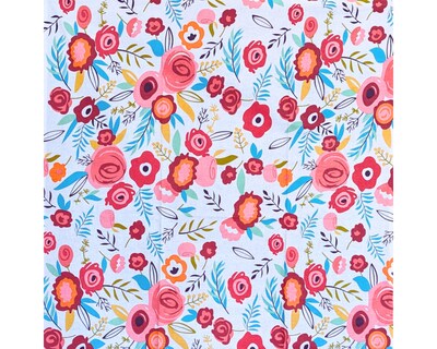 Foto 3 | Foto 3 | Juego De Sábanas Algodón Percal Básica 200 - Estampada - Flora - Individual