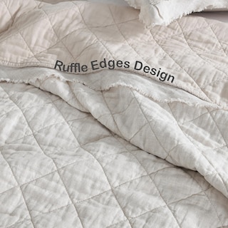 Foto 4 | Foto 4 | Juego de Colcha Horimote Home Queen Beige 3 Piezas - Venta Internacional