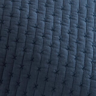 Foto 6 | Foto 6 | Juego de Colchas Levtex Home Cross Stitch Navy +2 Fundas - Venta Internacional