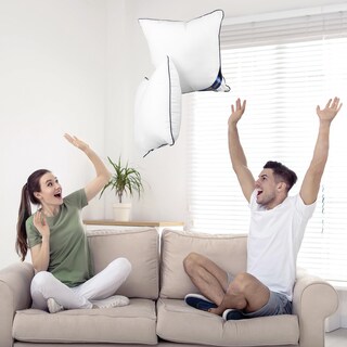 Foto 3 | Foto 3 | Almohada Utopia Bedding 4 Unidades 40 x 40 cm Blanca - Venta Internacional