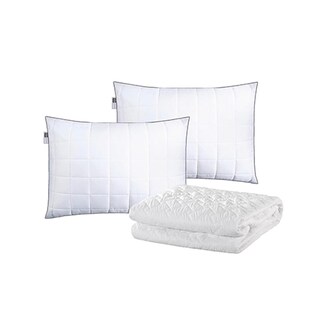 Foto 2 | Foto 2 | 2 Almohadas Home Tiffany+1 Protector América Home 3 Capas Queen Size