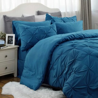 Foto 5 | Foto 5 | Juego De Edredón Bedsure California King Teal Con 7 Piezas - Venta Internacional.