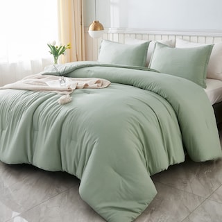 Foto 5 | Foto 5 | Edredón King Litanika Sage Green 3 Piezas - Venta Internacional