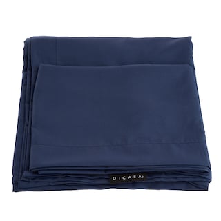 Foto 6 | Foto 6 | Ultra Softy 2-pack Queen Size Protector Ultra + Sabanas Softy + Almohada 2-pack Microfibra Azul Marino | Gris